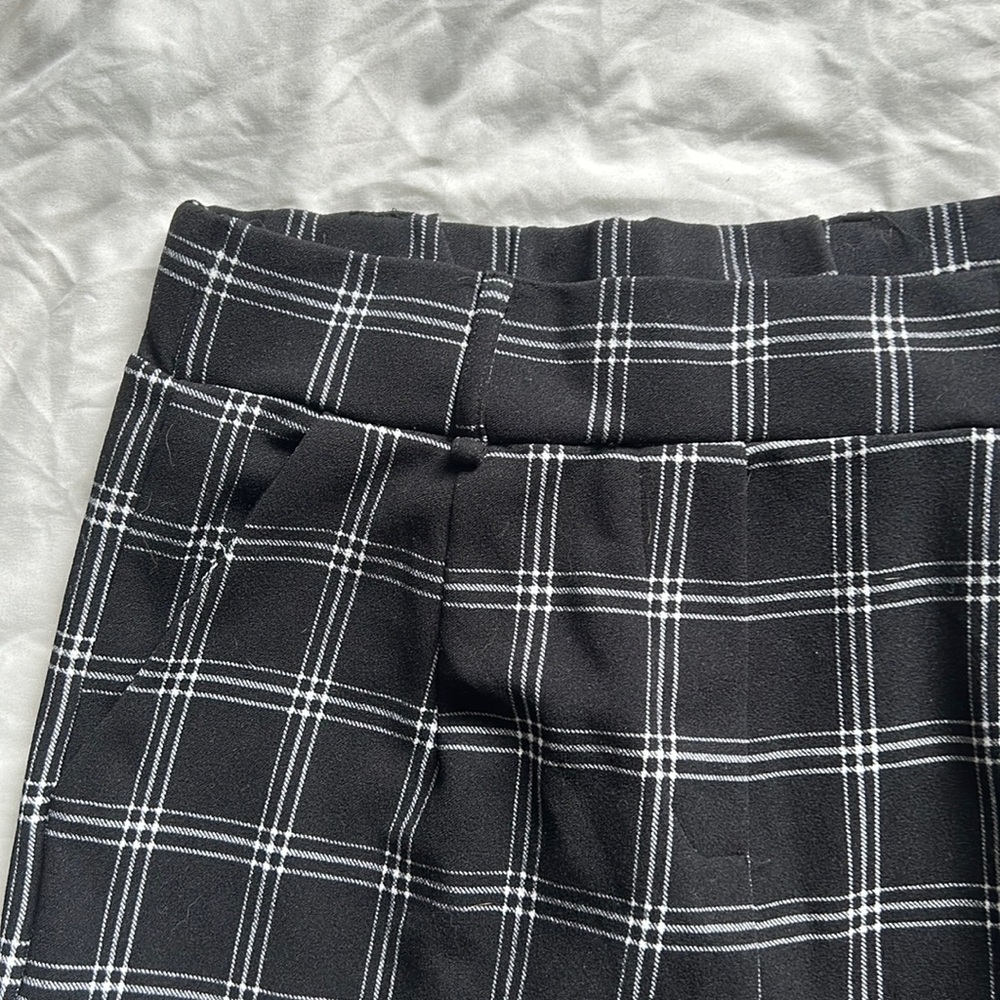 Black and White Pants